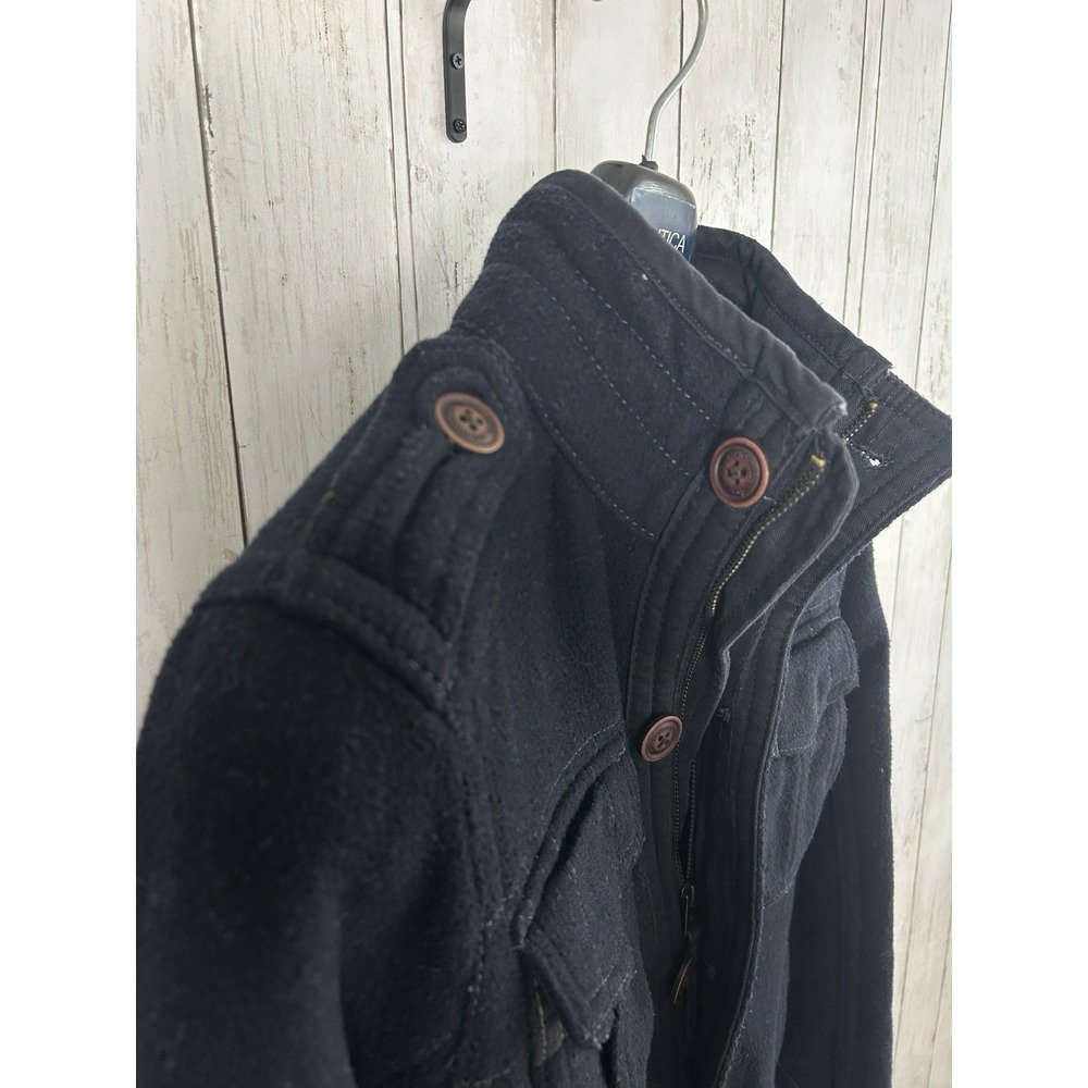 Abercrombie Kids Warm Parka Coat Jacket Navy Size XL - Picture 9 of 13